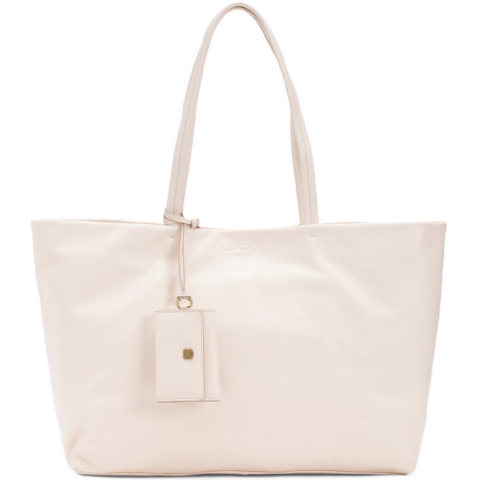 NWT Lucky Brand Cream Beth Tote Bag